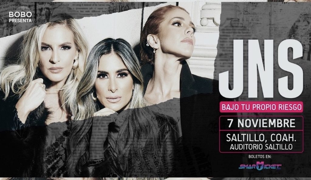 Concierto de JNS Saltillo 2026: Cuándo es y cuánto cuestan los boletos