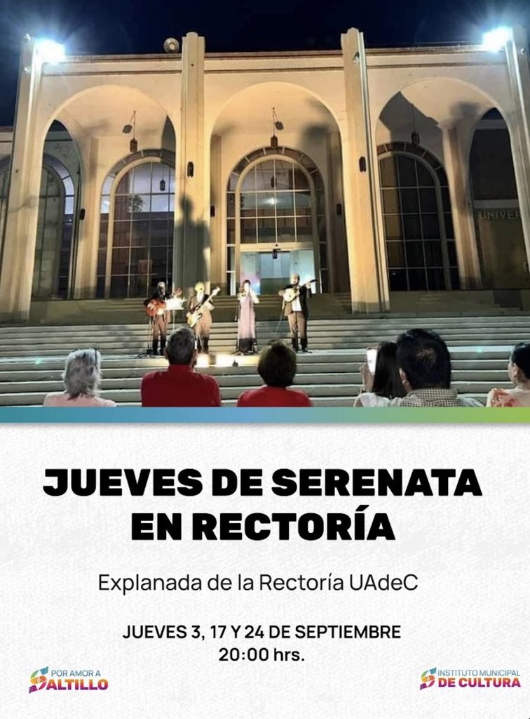 Qué conciertos hay en Saltillo este septiembre 2026