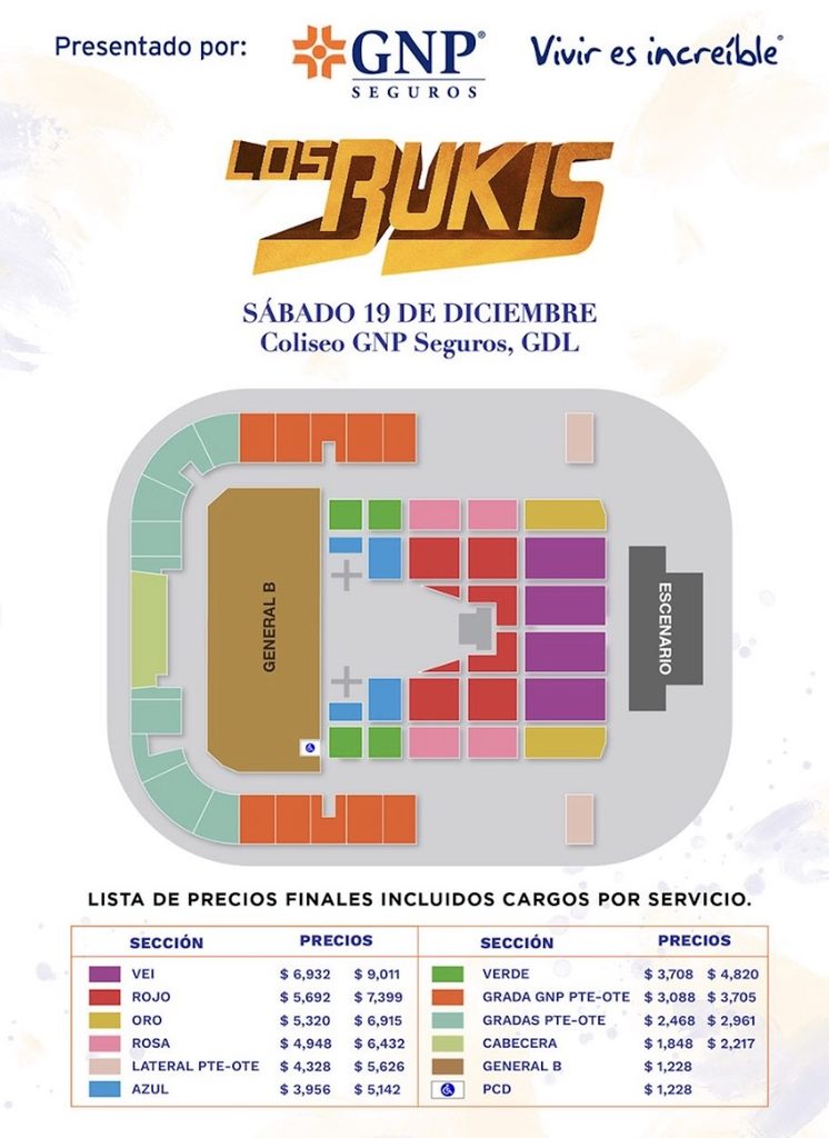 Los Bukis dan su gran cierre en Guadalajara