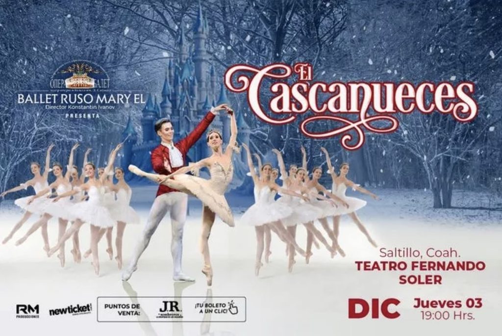 Ballet Ruso Mari El presentará 'El Cascanueces' en Saltillo
