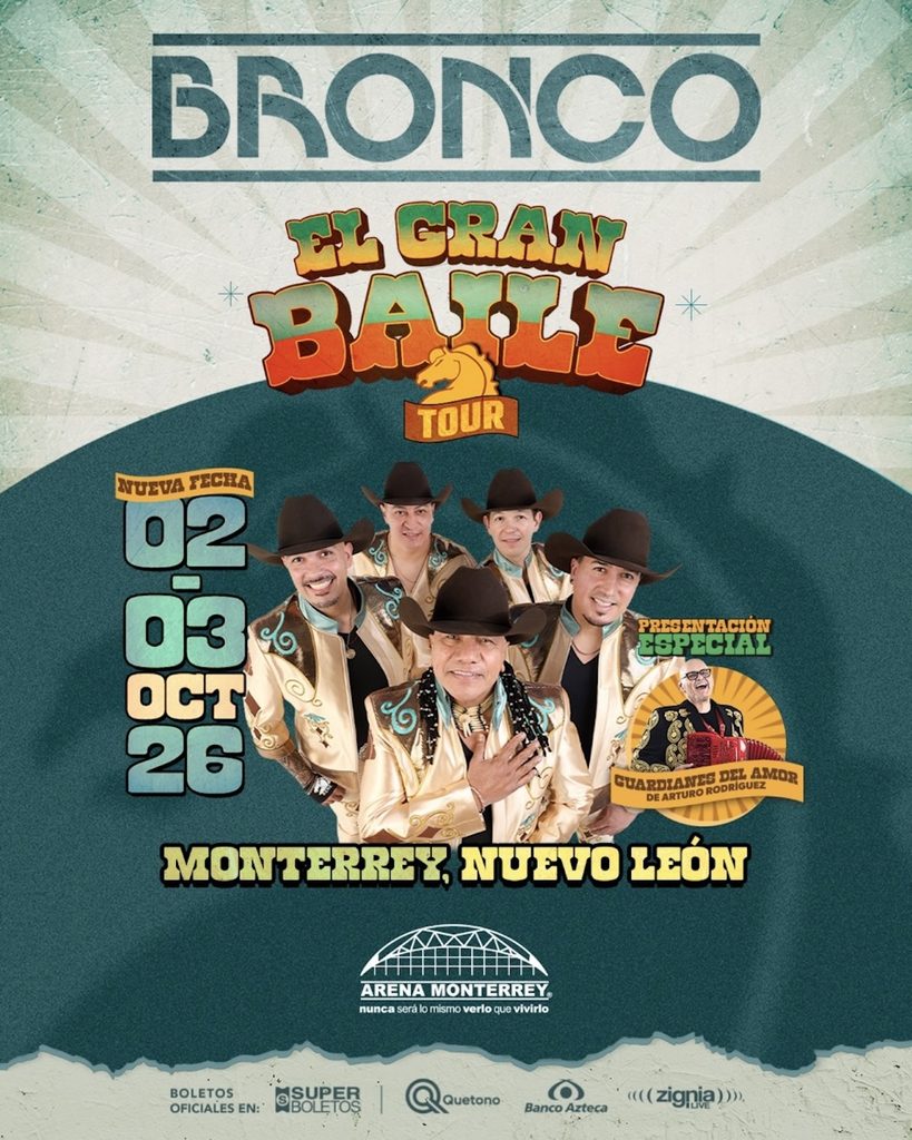 Monterrey tendrá un octubre lleno de conciertos: estos son los eventos