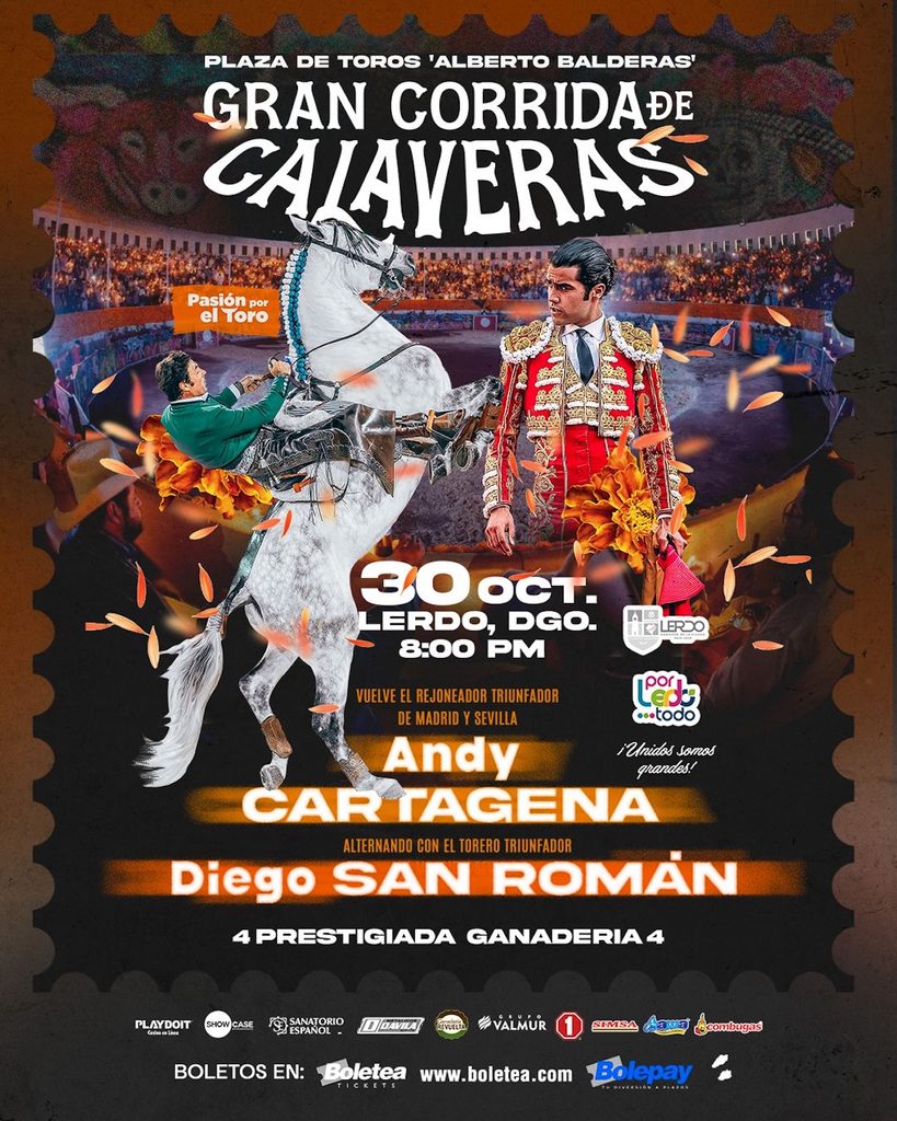 Andy Cartagena y Diego San Román se presentan el 30 de octubre en Lerdo