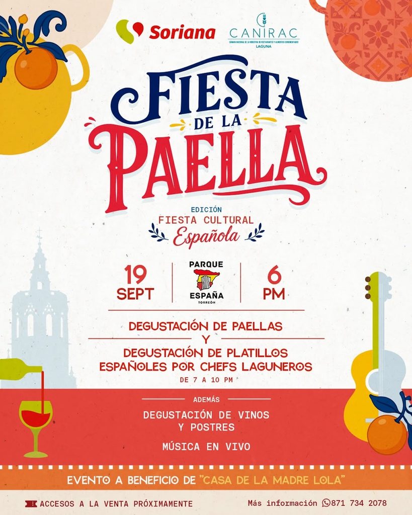 La Fiesta de la Paella regresa al Parque España el 19 de septiembre