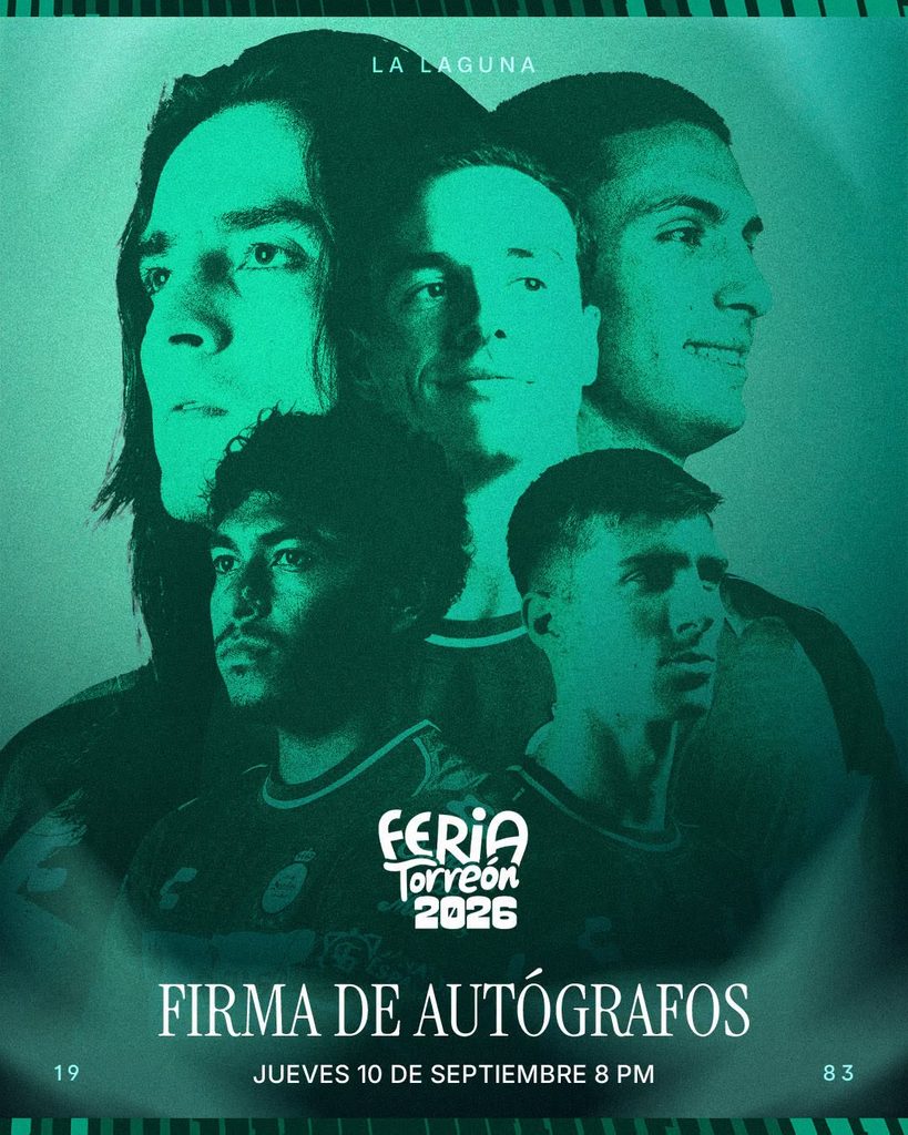 Carlos Acevedo, Ezequiel Bullaude y más Guerreros firmarán autógrafos en la Feria de Torreón el 10 de septiembre