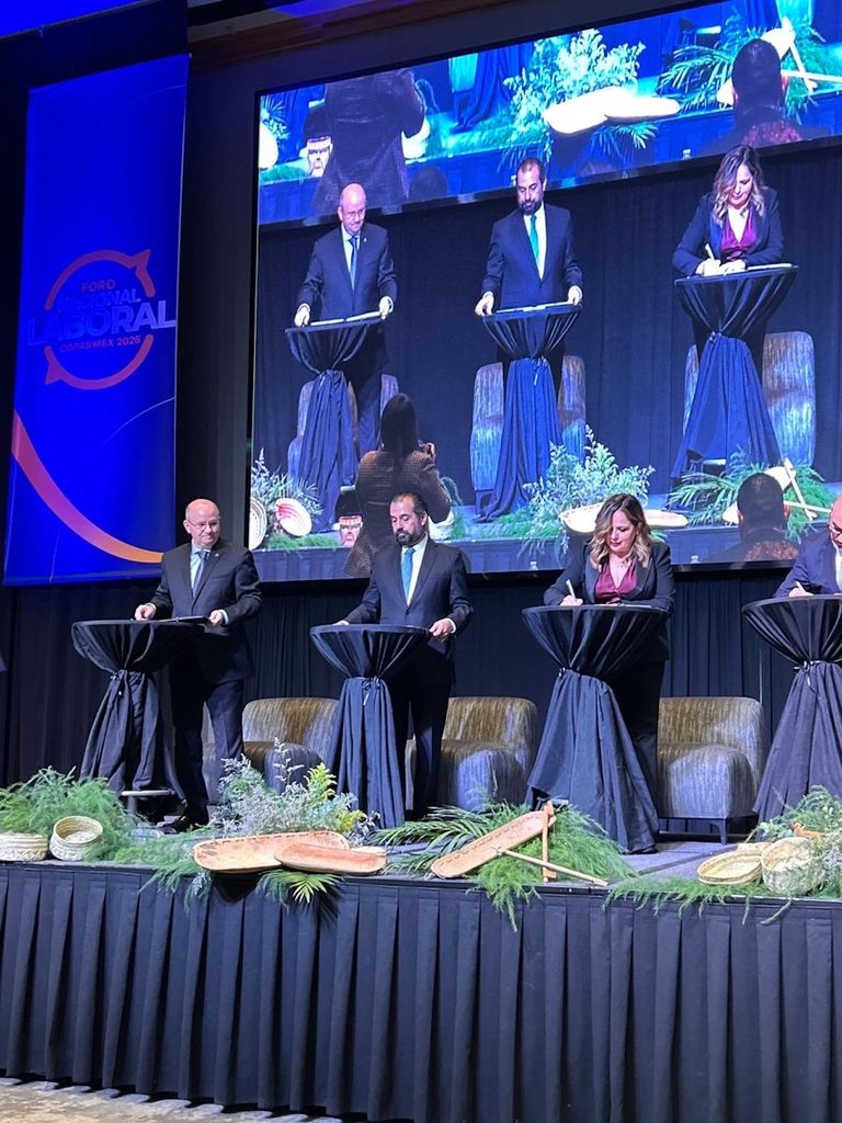 Coahuila expone su visión sobre el futuro del trabajo. Foto: Gobierno Estatal