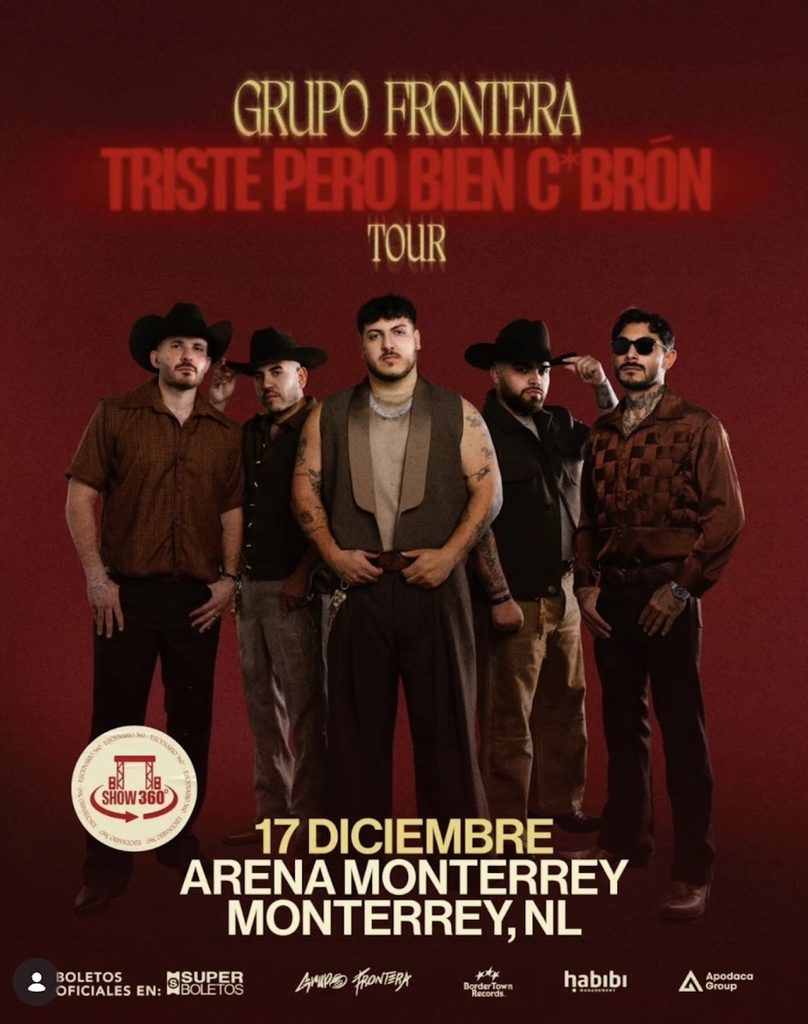 Grupo Frontera en Arena Monterrey: Todo sobre el show 360° y sus boletos