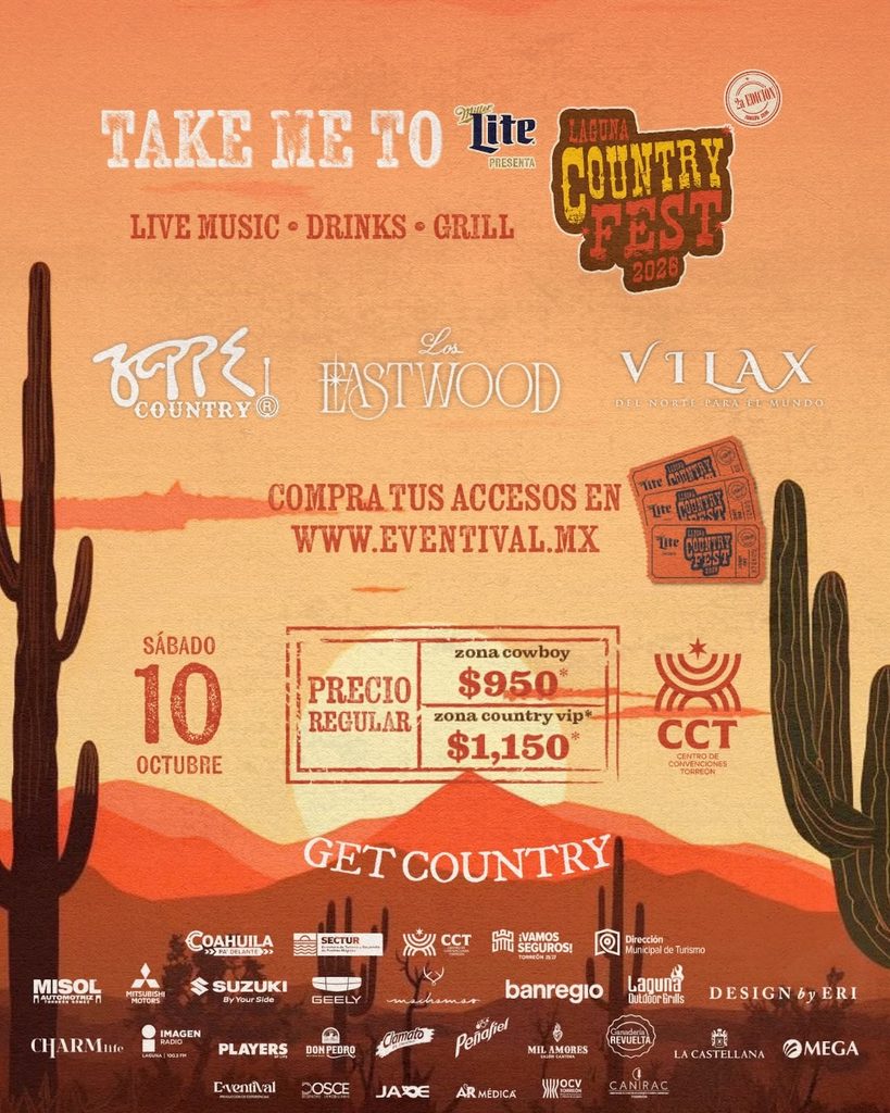 Laguna Country Fest 2026: Cuándo es y cuánto cuestan los boletos