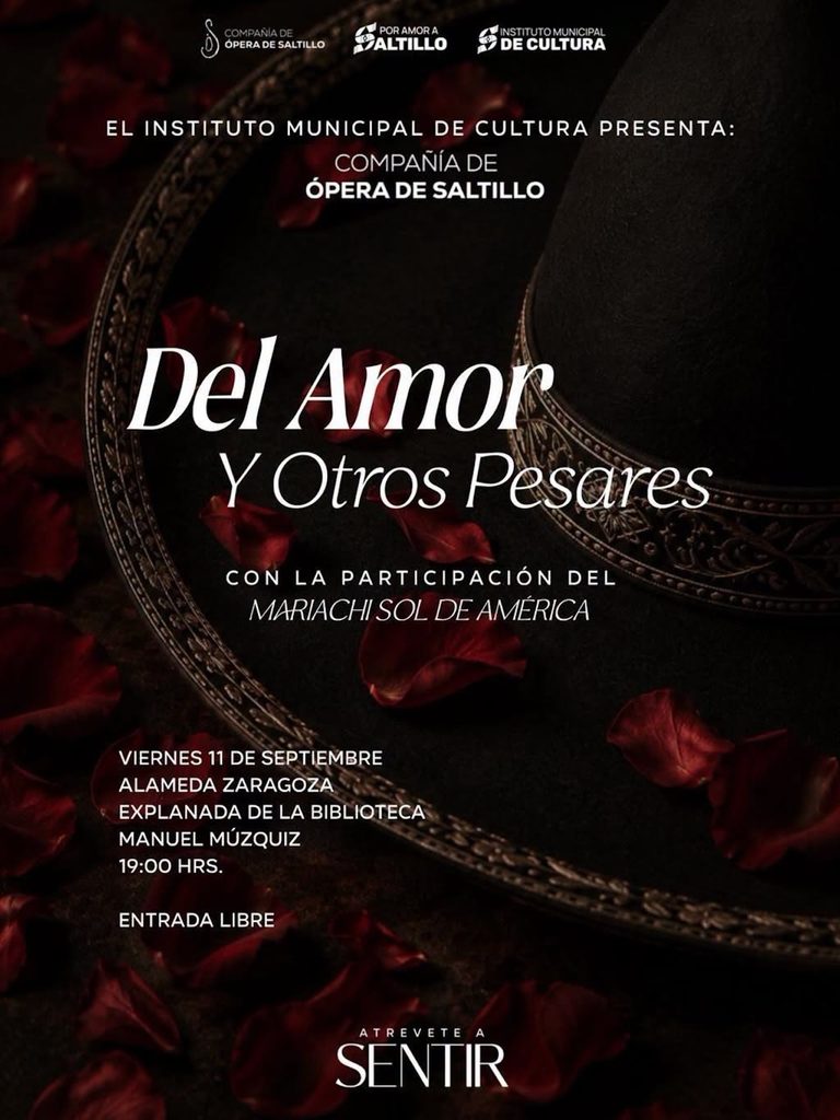 Saltillo se llena de danza, teatro y música: la guía completa del fin de semana