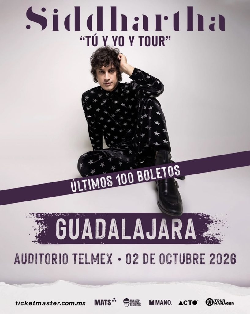 Aquí la agenda de conciertos en Guadalajara durante octubre