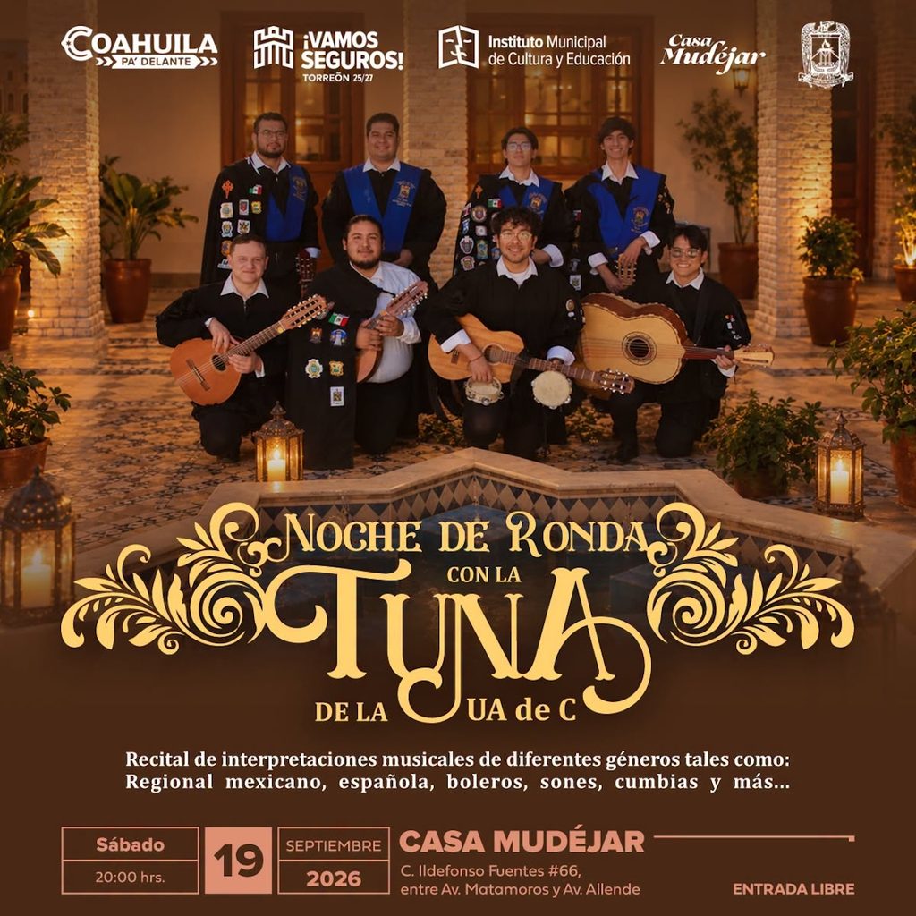 ¿No sabes qué hacer Torreón este fin de semana? No te pierdas este concierto