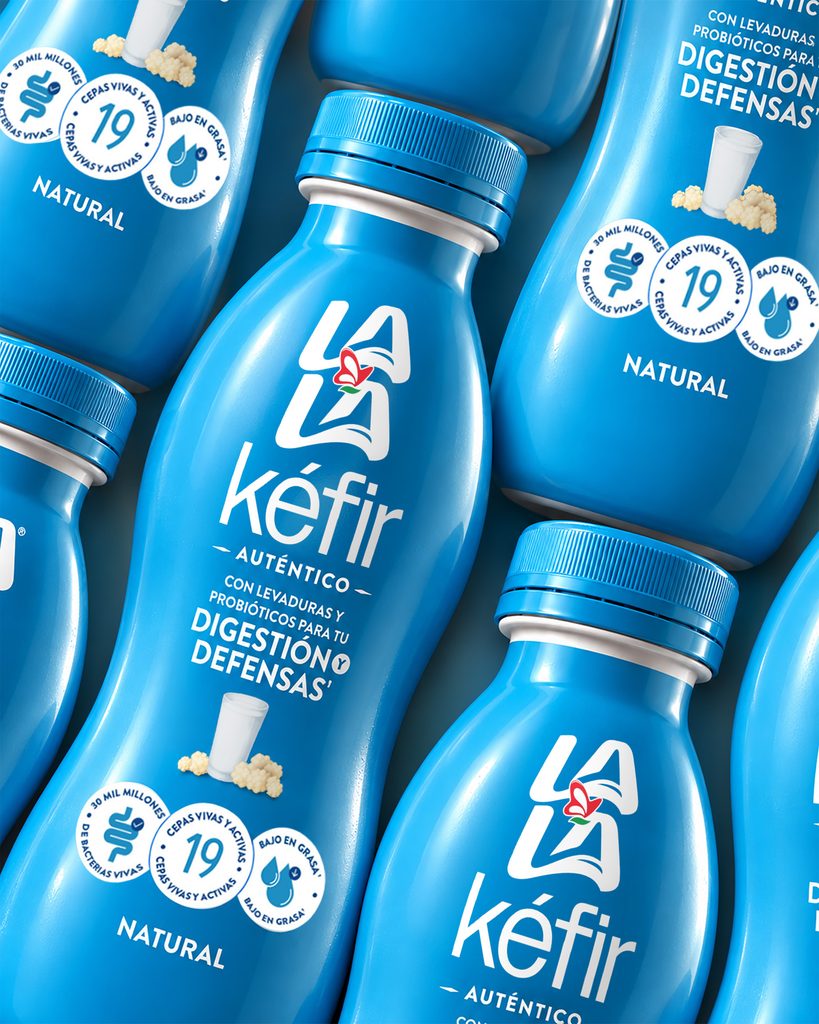 Lala lanza kéfir con 19 cepas vivas y 30 mil millones de probióticos