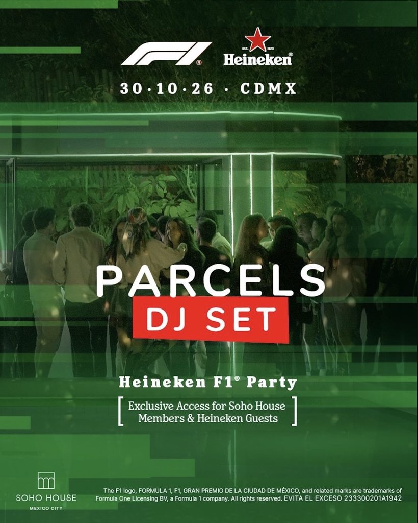 Afterwork by Heineken 2026: Parcels en Soho House el 30 de octubre