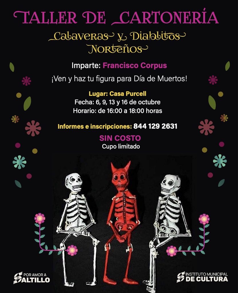 Qué hacer en Saltillo del viernes 16 al domingo 18 de octubre de 2026