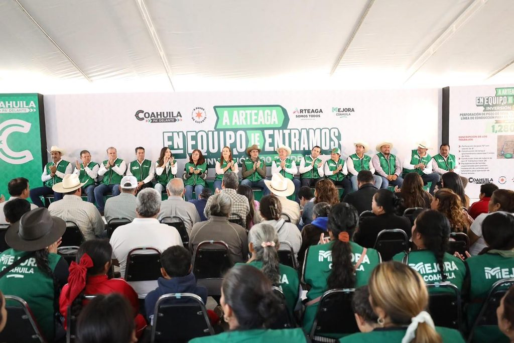 Arteaga, Coahuila, recibirá una inversión de más de 2 mil millones de pesos