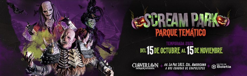 Scream Park Guadalajara: Parque temático de terror hasta el 15 de noviembre