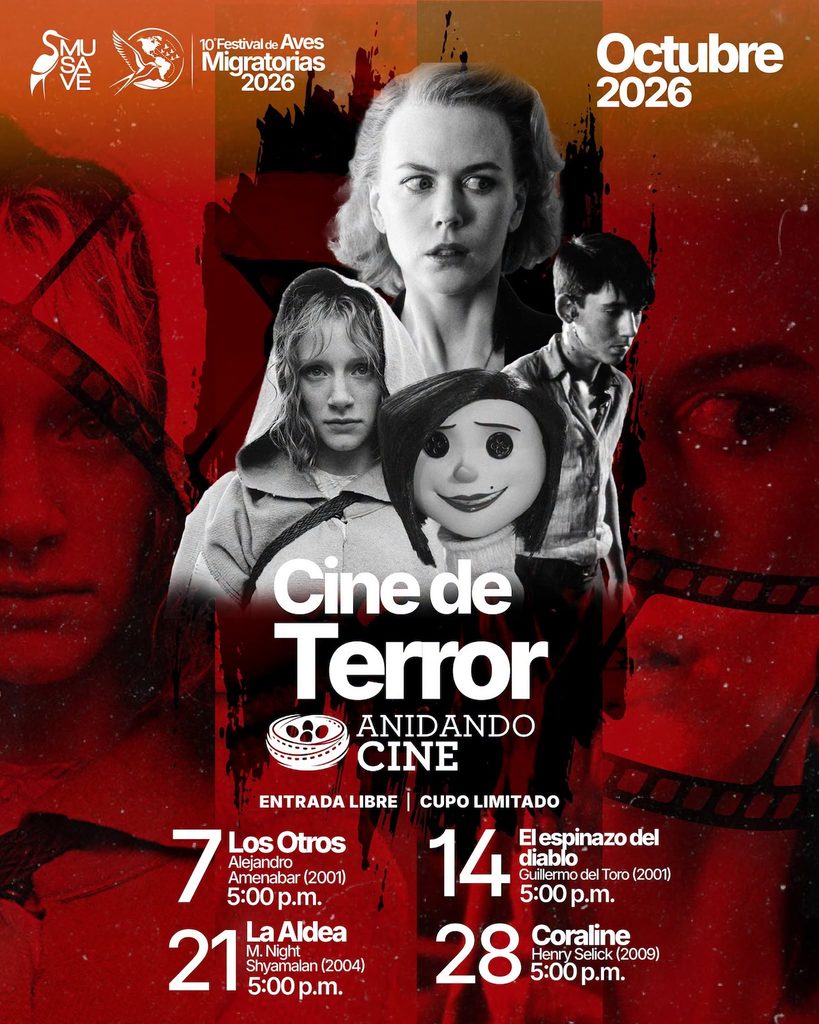 Películas de terror en MUSAVE Saltillo: Fechas y horarios