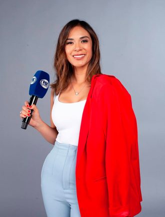 Natalia León, periodista deportiva.