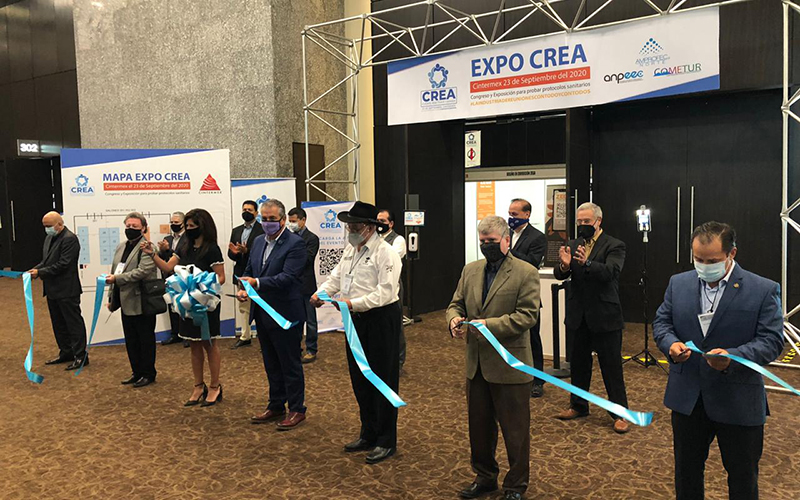 Teniendo como sede Cintermex, diversas asociaciones y organismos se hicieron presentes en Expo Crea para poner a prueba los protocolos sanitarios.