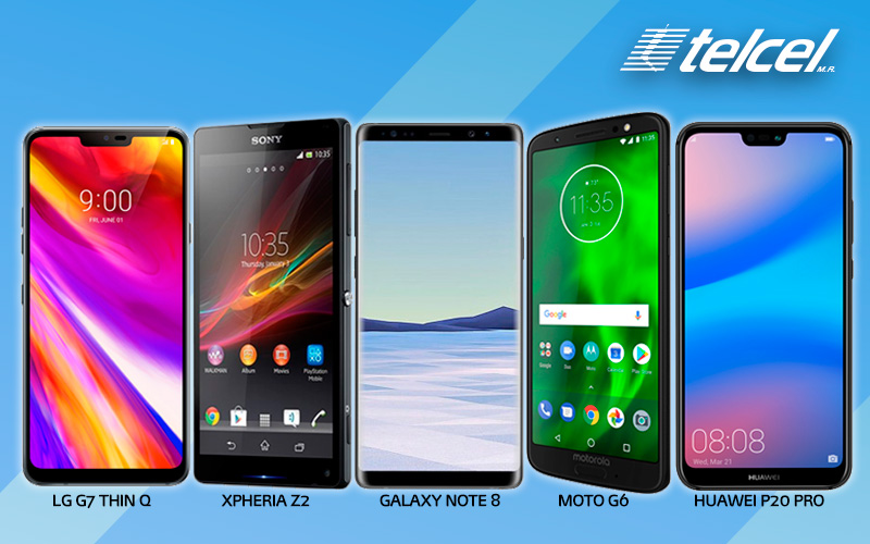 Telcel presenta los nuevos smartphones en su catálogo